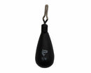 Tungsten Drop Shot Weight Tear Drop Matte Black
