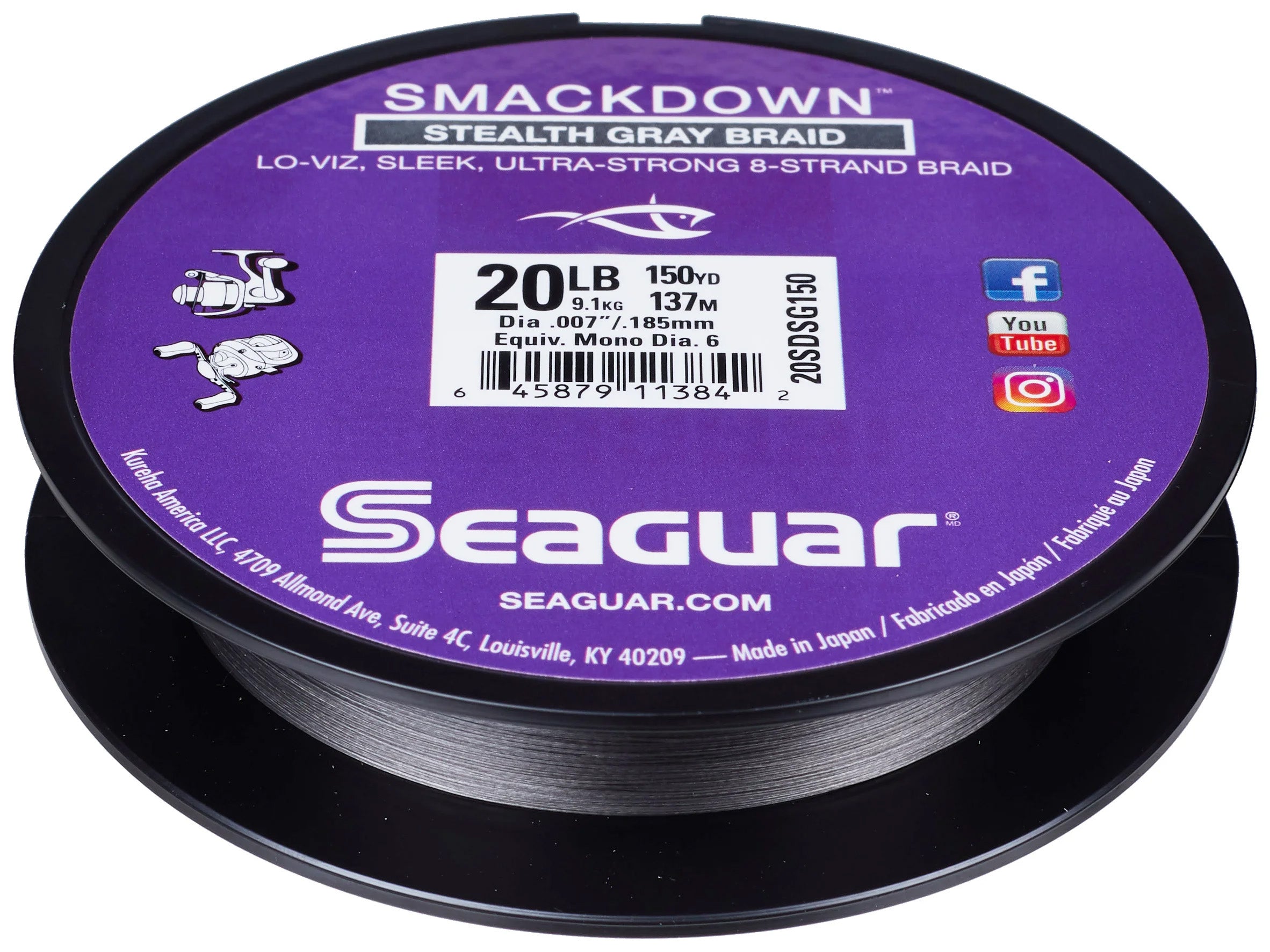 Smackdown Braided Line 150yd