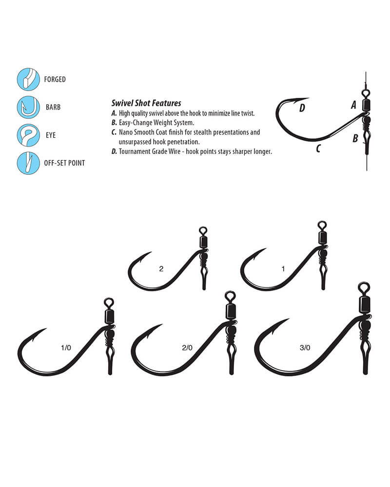 G-Finesse Swivel Shot 3pk