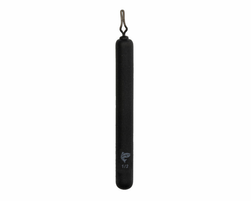 Tungsten Drop Shot Weight Cylinder Matte Black