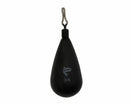Tungsten Drop Shot Weight Tear Drop Matte Black