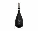 Tungsten Drop Shot Weight Tear Drop Matte Black