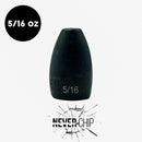 タングステンフリッピングウェイトを決して削らないでください