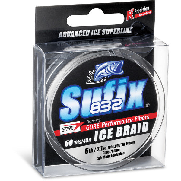  Sufix braid line Ice fishing lure tackle store ontario canada quebec bass pike walleye