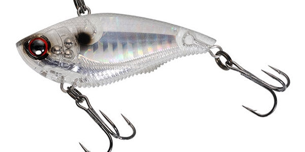 Yo-Zuri 3DB Vibe Sinking Lure, Prism Ghost Shad, 2-1/2-Inch