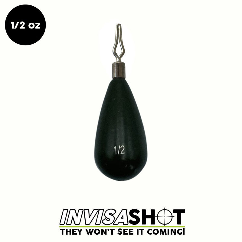 INVISASHOT タングステン ドロップ ショット ウェイト - ティア ドロップ