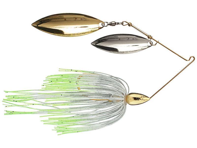 Spinnerbait à cadre doré Double Willow