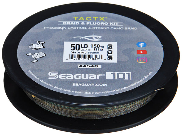 Kit tresse et fluorocarbone TactX