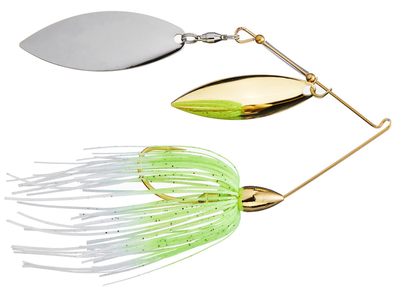 Spinnerbait à cadre doré Double Willow